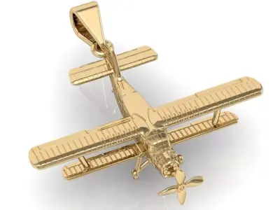 pendant aircraft 3D print model