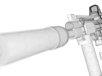 Scar - H Low Polly Low-poly 3D model
