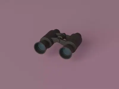 Binoculars 3D model shop