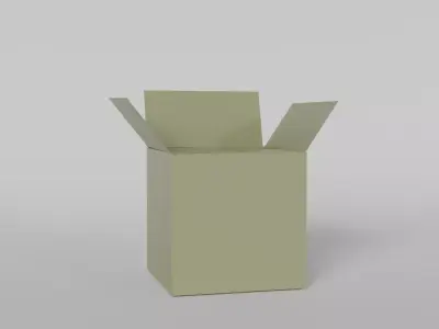 cartoon box Free 3D model purchase