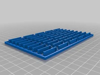 Ticket to Ride trains tray Free 3D print model
