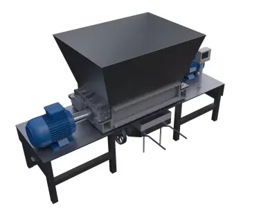 Stone Crusher  3D model