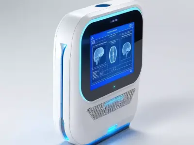 Futuristic Medical Diagnostic Device 3D model