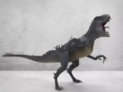 Dinosaur 3D model 11