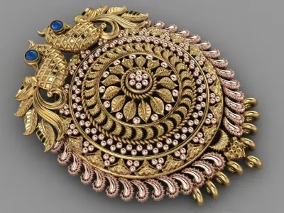 FASION UNIK PENDANT 3D model
