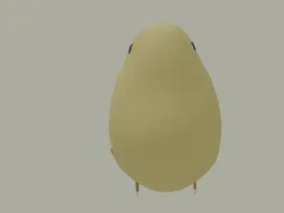 Chick 3D model purchase