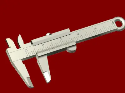 CALIPER - Kumpas 3D STL and OBJ 3D model
