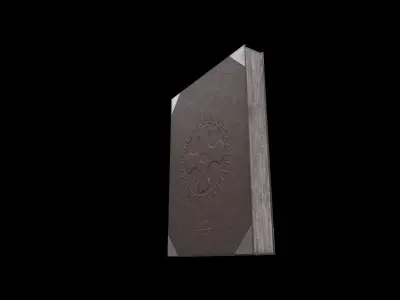 Old books Free low-poly 3D model