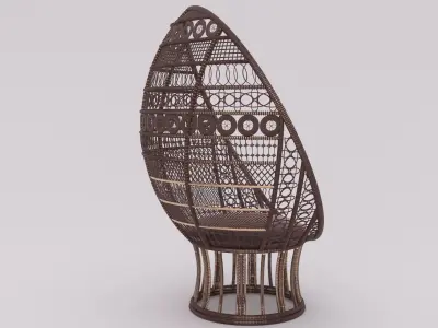 Lunar Chair 3D model