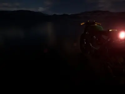 Ratrod Motorcycle  3D model