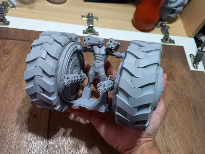 Twisted Metal - Axel 3D print model