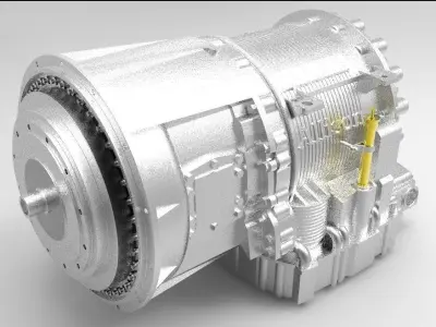 Allison 3200 SP Transmission Free 3D model