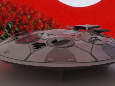 Dutch Industrial Space Company - Concept 03 3D model