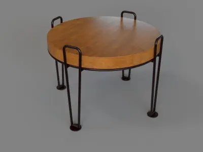 Ojai Side Table 3D model