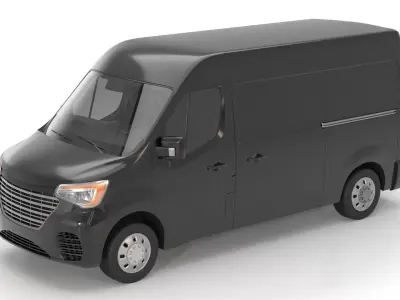 Generic Van 03 3D model