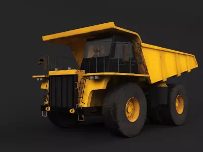 Modern Haul Truck 3D model