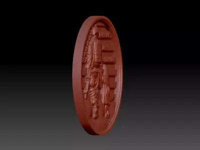 Superhero 3D print model