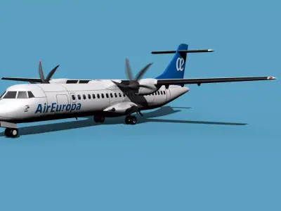 ATR  ATR-72-600 Air Europa 3D model