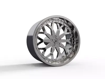 ASANTI AF821 WHEEL 3D MODEL 3D model