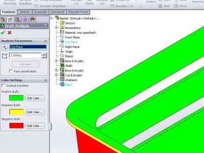 Tutorial SolidWorks Mold Tools Free 3D model