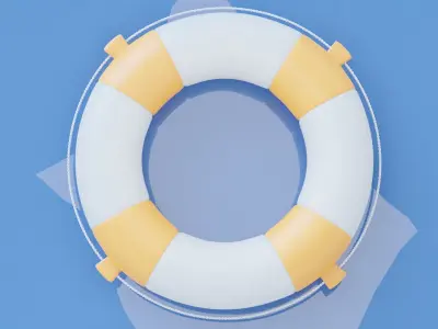 Rescue Buoy 3D model