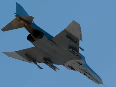  McDonnel Douglas F-4E Phantom II 3D model