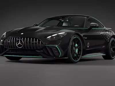 2025 Mercedes-AMG GT 63 PRO MCE Coupe 3D model