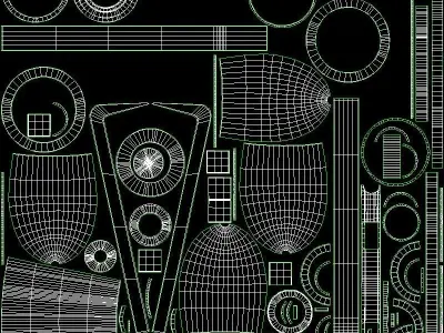 Leather Gasket cutter old Low-poly 3D model