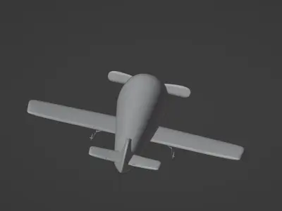 Toy Plane 3D print model