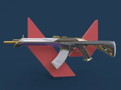 Prime Vandal  Low-poly 3D model