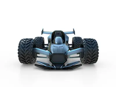 Off road Go Kart 3D model get