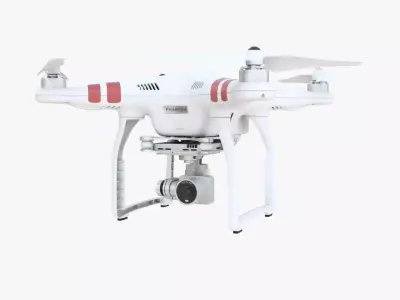 DJI Phantom 3 Drone Free 3D model purchase