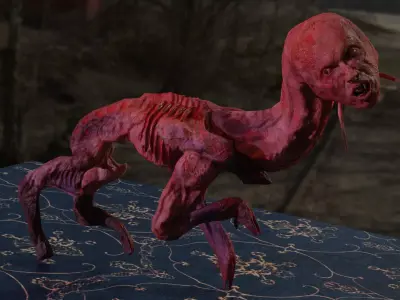 Cry Wolf Free low-poly 3D model