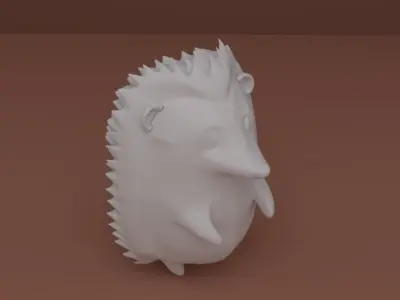 Hedgehog 3D model buy