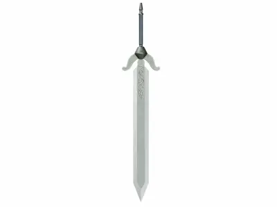 Sword 10 Low-poly 3D model purchase