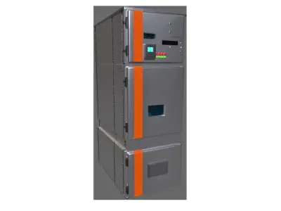 Medium Voltage Metal - Clad Air Insulated Switchgear Low-poly 3D model