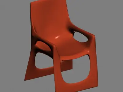 chair 166 3D model