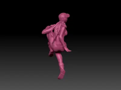 APOCALYPSE PILOTA MECHA GARAGE MILITARY 1 3D print model