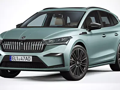 2021 Skoda Enyaq iV 3D model
