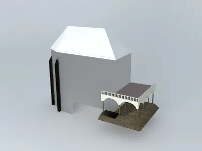 Component building capelle Free 3D model