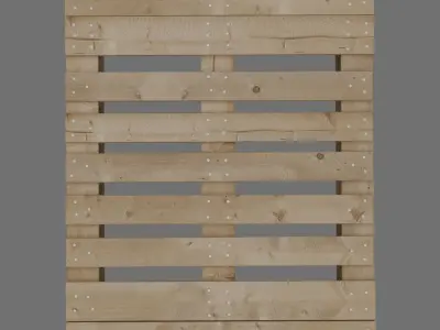 Pallet wooden pallets Free 3D model