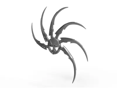Shuriken of Predator from the movie Alien vs Predator 2004 3D print model