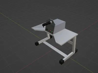 Trimming Machine For Lining machine 3D model