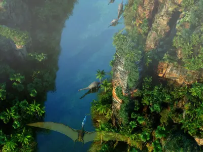 Jurassic 3D model