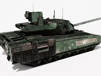 T-14 Armata Russian  3D model