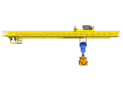 Overhead Crane 3D model purchase