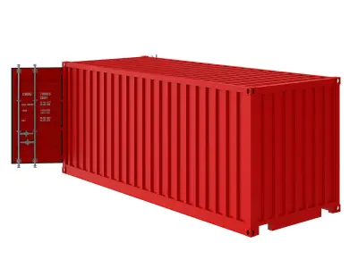 Shipping Container  3D model get