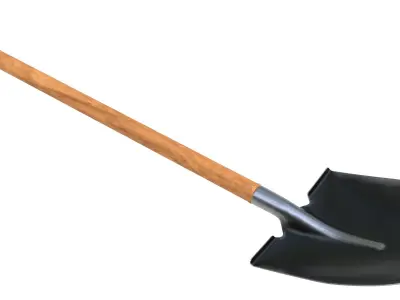 Shovel garden 3D model