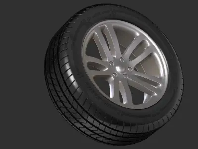 Linglong Tire 3D Model 3D model