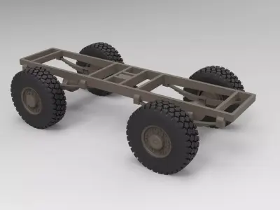 Chassis 4x4 3D model